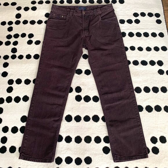 Bugatti Nevada Dark Purple Denim Straight Leg Jeans - Picture 1 of 15
